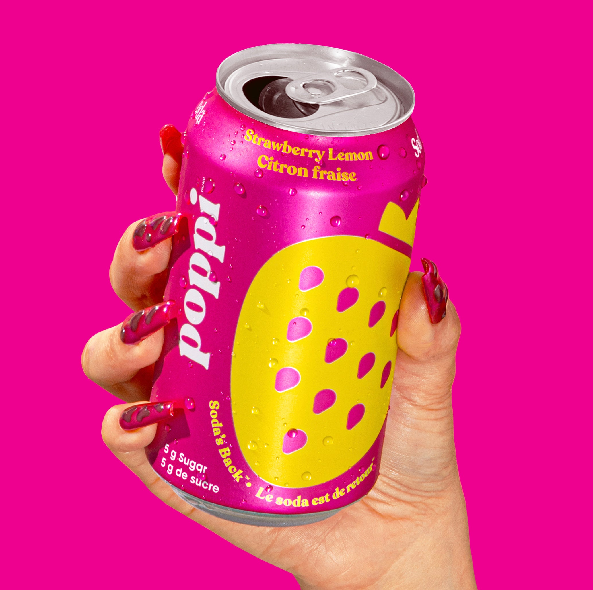 Strawberry Lemon – Poppi Canada