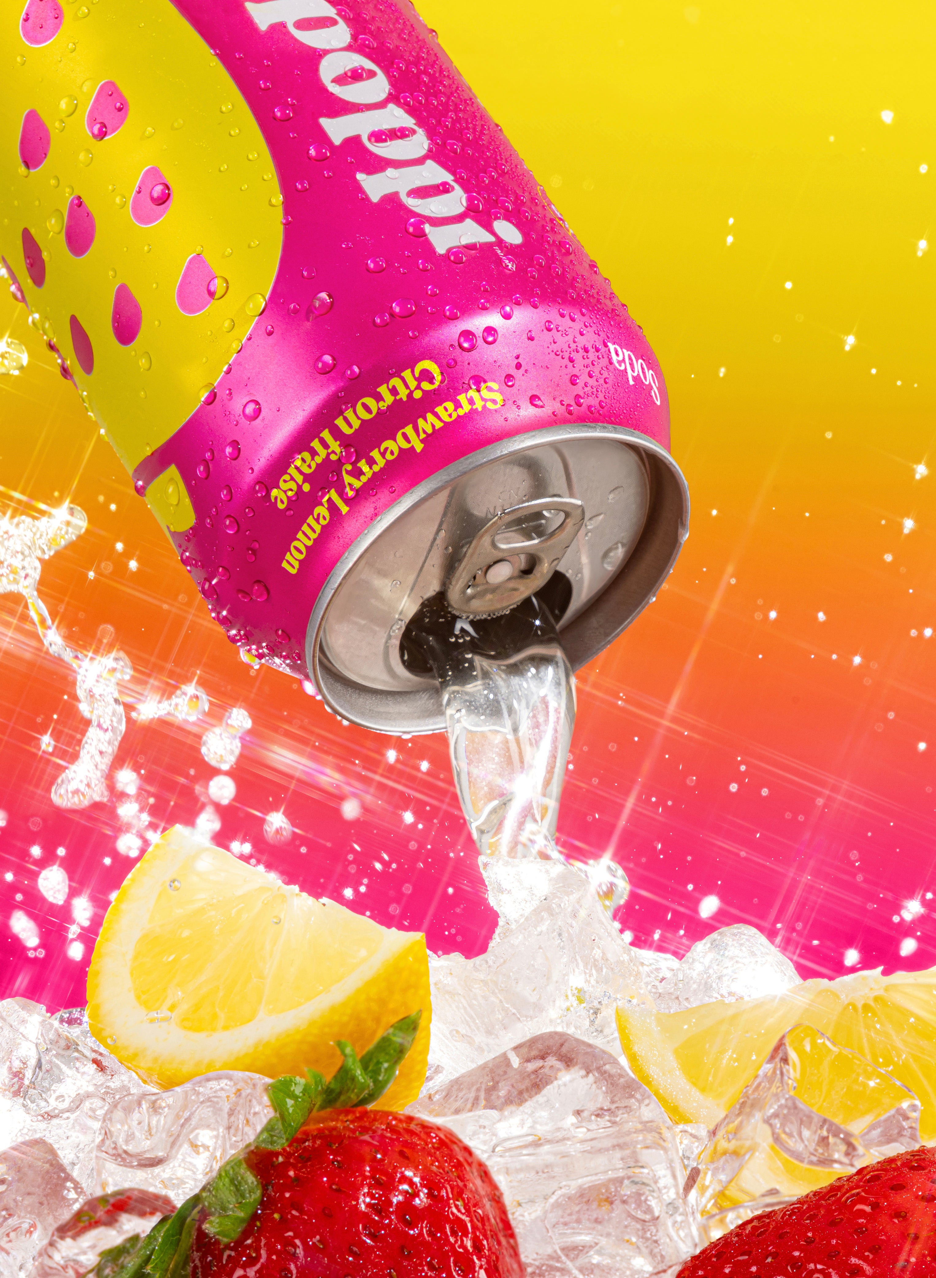 Strawberry Lemon – Poppi Canada