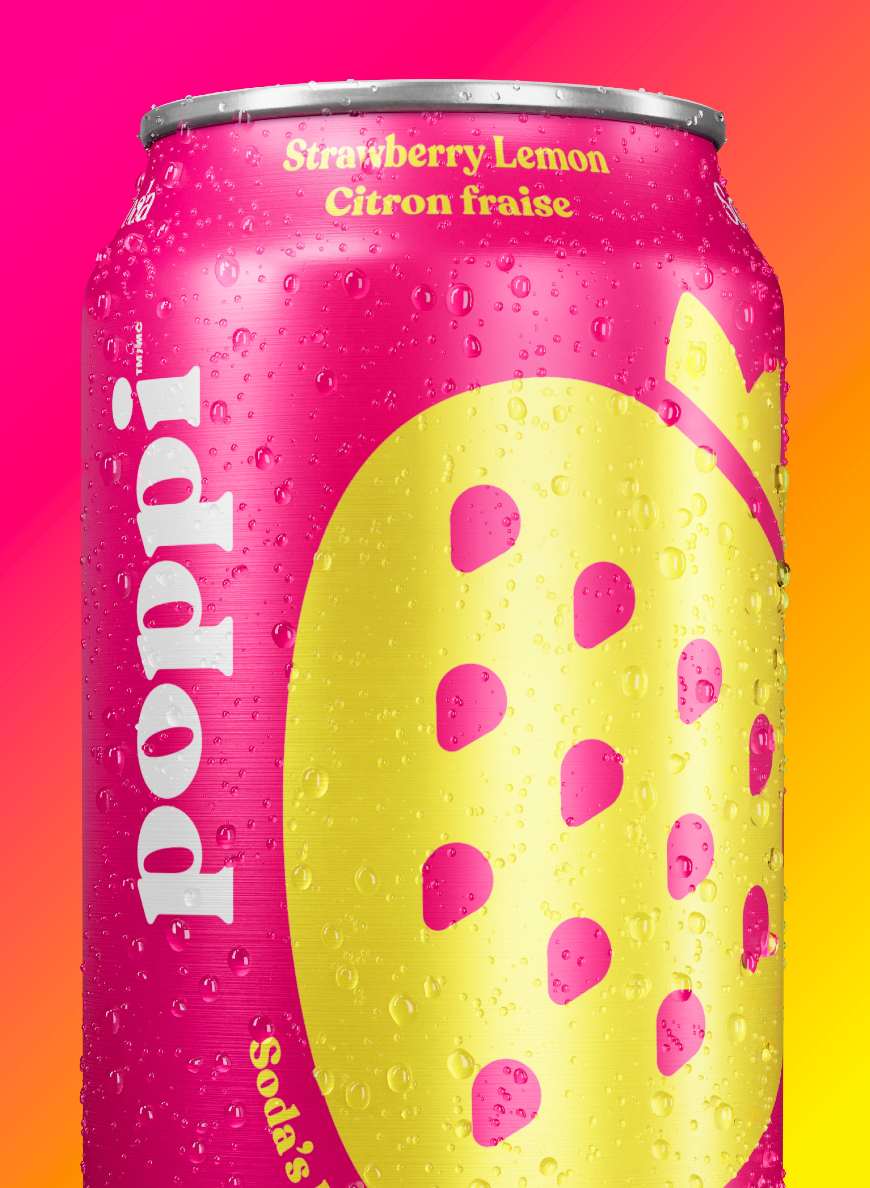 Strawberry Lemon – Poppi Canada